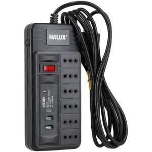 Alargador electrico con puertos USB