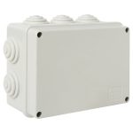 Caja Estanca cuadrada IP54 10 Conos de Entrada 10mm a 25mm (3/8''a1'')