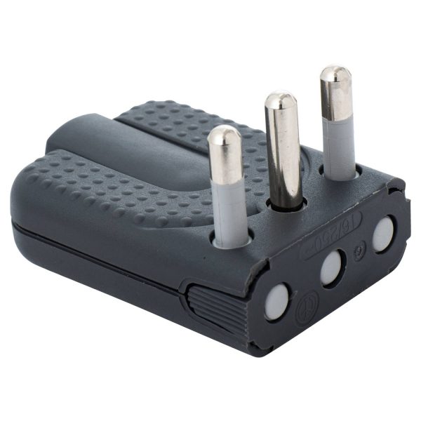 Enchufe macho volante articulado 2p+t 16 A - Imagen 3