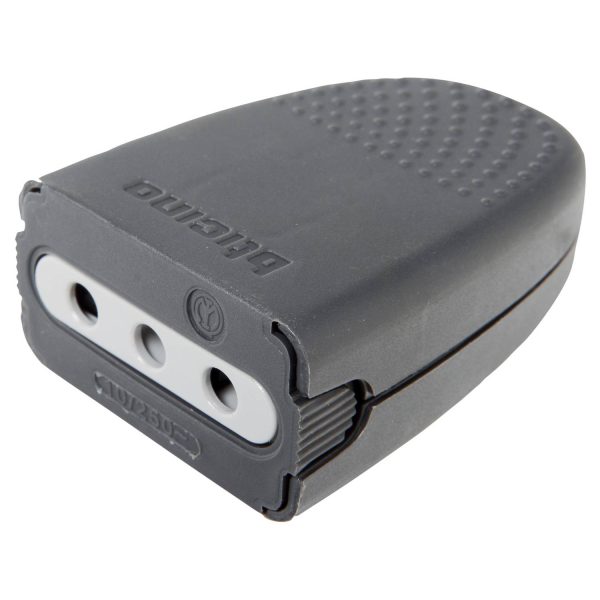Enchufe hembra volante 2p+t 10 A Gris