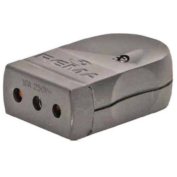 Enchufe hembra volante 2p+t 10 A Negro