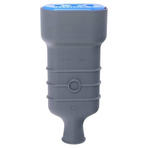 Enchufe hembra volante 2p+t 10 A Negro
