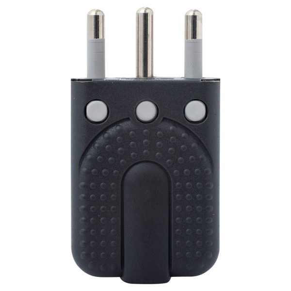 Enchufe macho volante articulado 2p+t 16 A