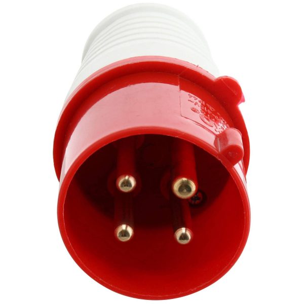 Enchufe industrial macho volante 32 A  3P+T 380V IP44 - Imagen 2