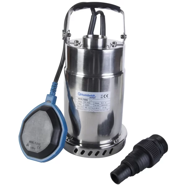 Bomba de agua sumergible 1 HP 178 l/min - Imagen 3