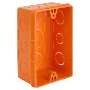 Caja de distribución embutida