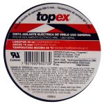 Cinta aislante negra 19 mm x 20