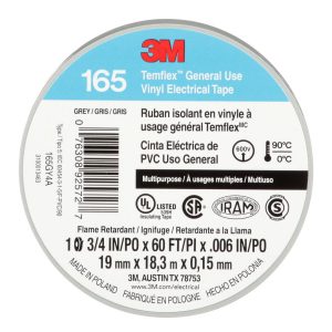 Cinta eléctrica 19mm x 18 m blanca