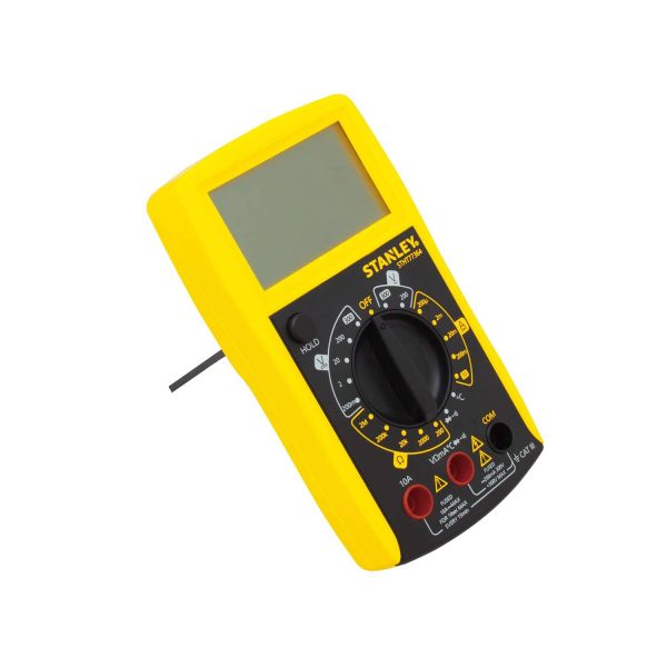 Multimetro digital. Negro/Amarillo - Imagen 2