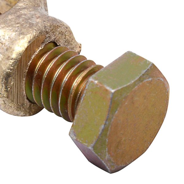 Conector de barra 5/8" bronce laminado - Imagen 2