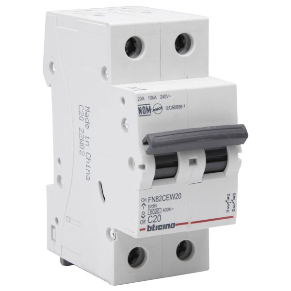 Interruptor Automático 2P C20A 230/400V 6000A - Imagen 2