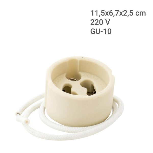 Conector para ampolleta 11,5x6,7x2,5 cm 220 V - Imagen 3