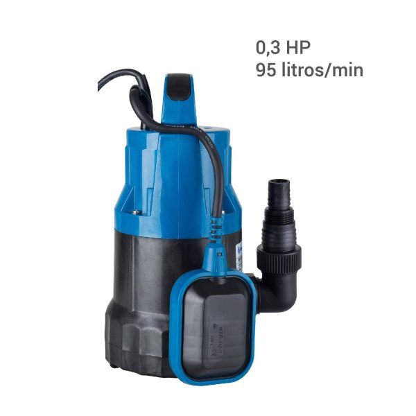 bomba de agua sumergible 0,3 HP 95 l/min - Imagen 9