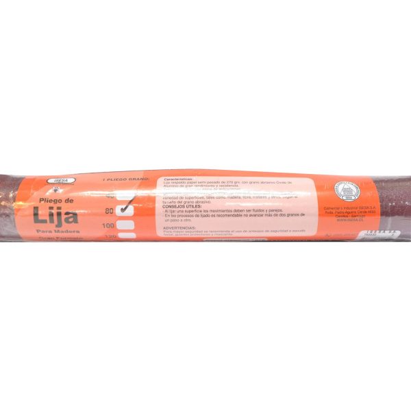 Lija en rollo 1 m grano 80 - Imagen 2