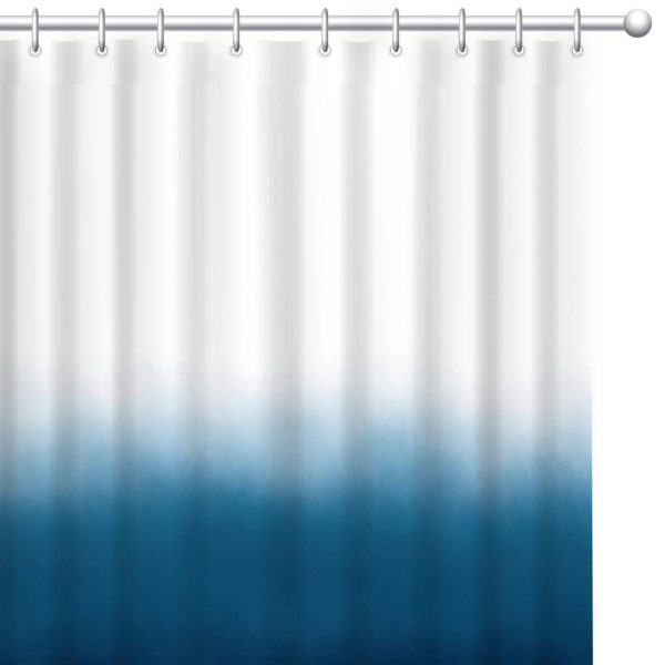 Cortina degrade azul rey 180x180 cm