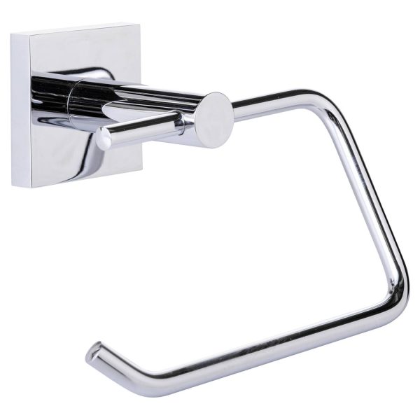 Portapapel cromo. Plateado