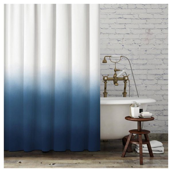 Cortina degrade azul rey 180x180 cm - Imagen 2