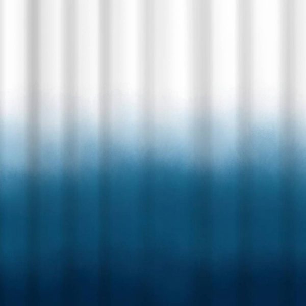 Cortina degrade azul rey 180x180 cm - Imagen 4