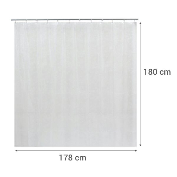 Cortina de baño peva 178x180 cm - Imagen 4
