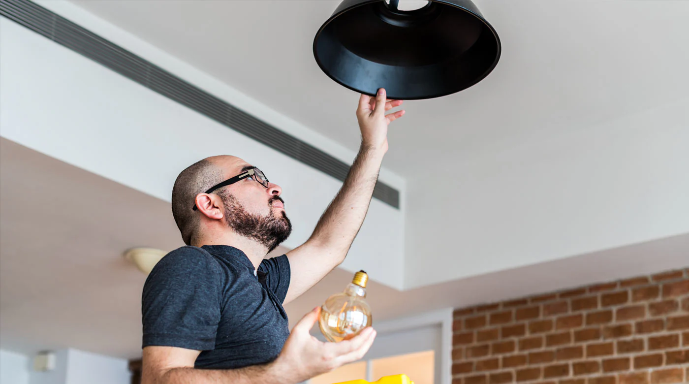 Instalar una Lámpara Colgante en el Techo