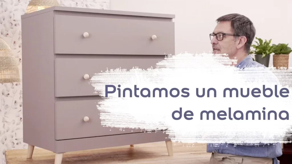 Cómo pintar muebles de melamina