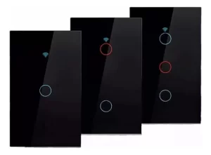 Interruptores inteligentes WiFi sin cable neutro