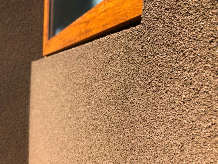 Revestimientos de corcho proyectado