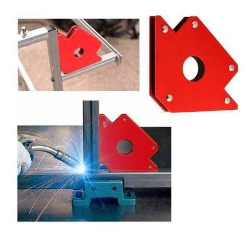 Uso de escuadras magnéticas para soldar