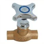 Llave de paso 1/2" SO SO metal para un control eficaz del flujo de agua