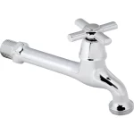 Llave Lavadero 1/2" X 3/4" He sin Aireador para un flujo de agua constante