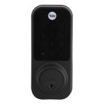 Cerrojo digital YDD120 Touch negro, la solución perfecta para seguridad en el hogar
