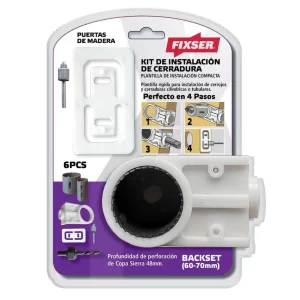 Kit Instalador Para Cerraduras, herramienta esencial para instalación de cerraduras