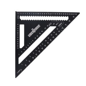 escuadra de aluminio 12" para medir con precisión