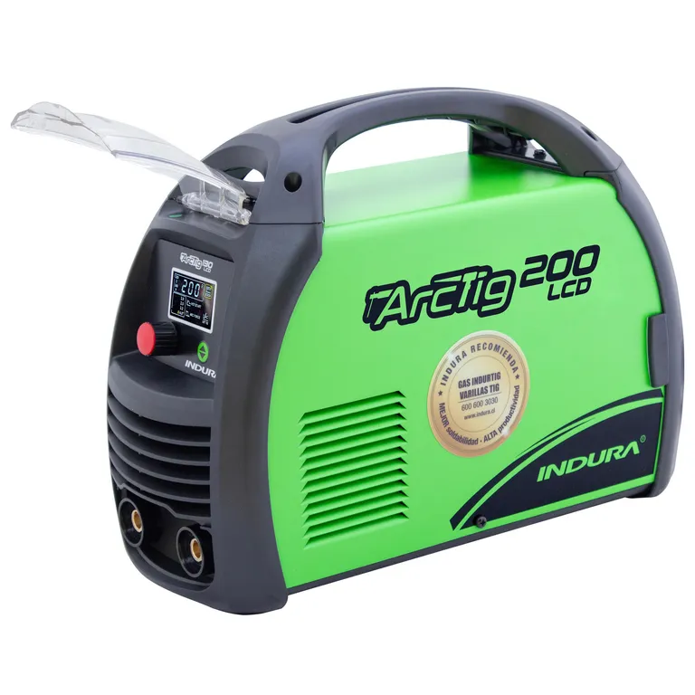 Soldadora Arco Manual/TIG 200 amp INDURA, ideal para trabajos de soldadura